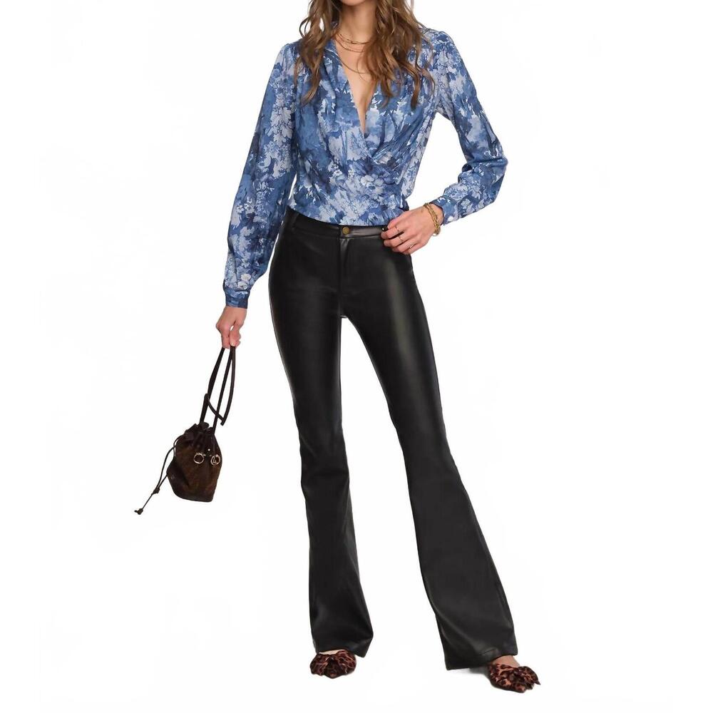 NEW HEARTLOOM soft faux leather pants in black
